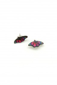 Rainbow Butterfly Studs